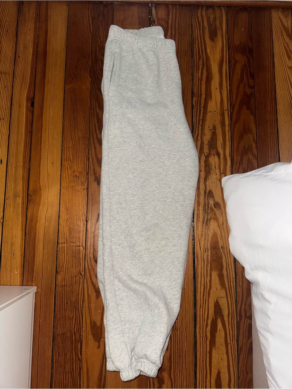 Parke Light Gray Cuffed Sweatpants